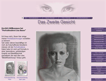 Tablet Screenshot of das-zweite-gesicht.de